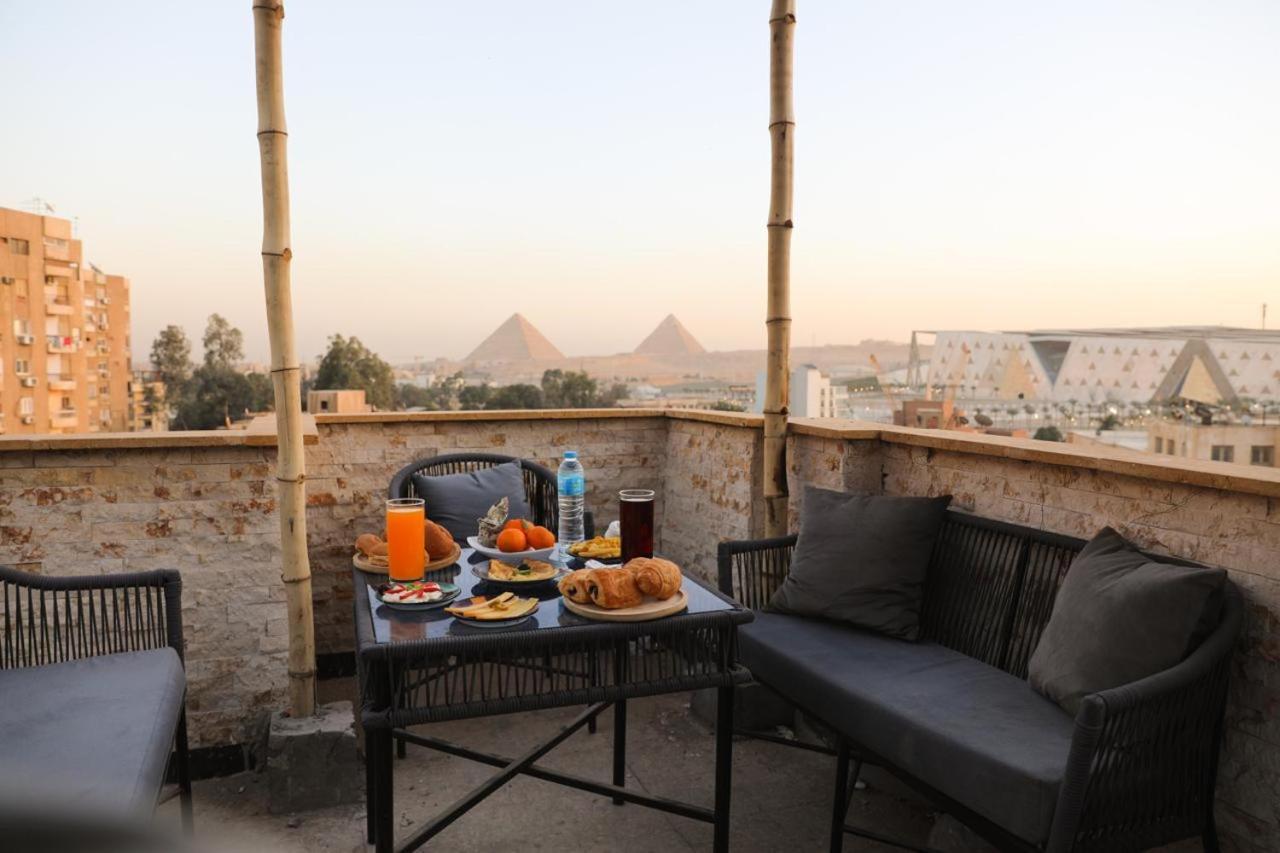 King Tout Hotel Pyramids View El El Cairo Exterior foto